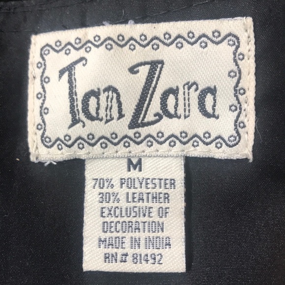 NWOT SUEDE TAN ZARA SZM Top/Vest - Picture 6 of 7